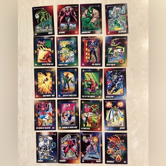 Marvel Cards 1992 Super Heroes 200 Cards Comic Spider-Man Rookies Assorted Lot - Picture 6 of 16